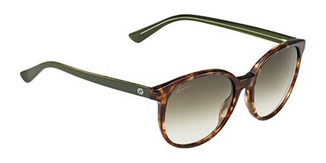 Gucci GG3722/S HLZ/DB Sunglasses Green 